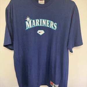 Vintage Seattle Mariners Team Nike Center Swoosh T-Shirt